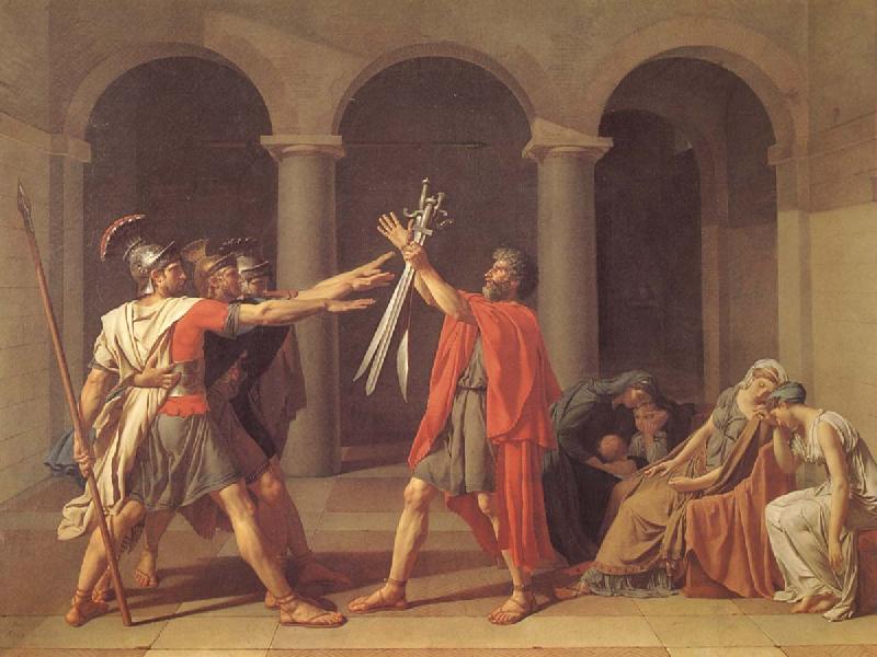 Jacques-Louis David Oath of the Horatii